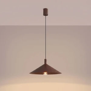 Nox D40 lampa wisząca E27 brązowa SL.2549