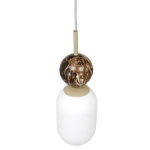 Crema lampa wisząca 1xE14 taupe MLP2812
