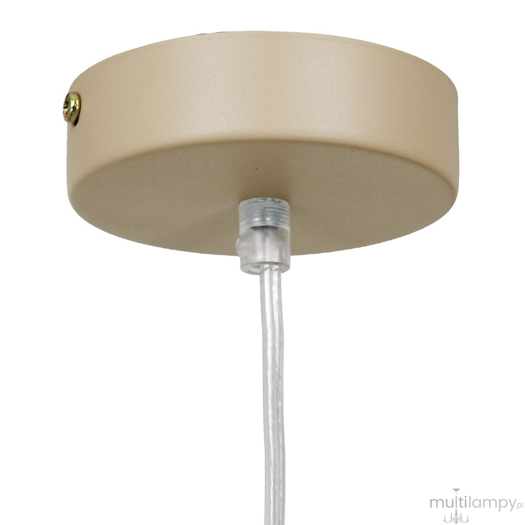 Crema lampa wisząca 1xE14 taupe MLP2812