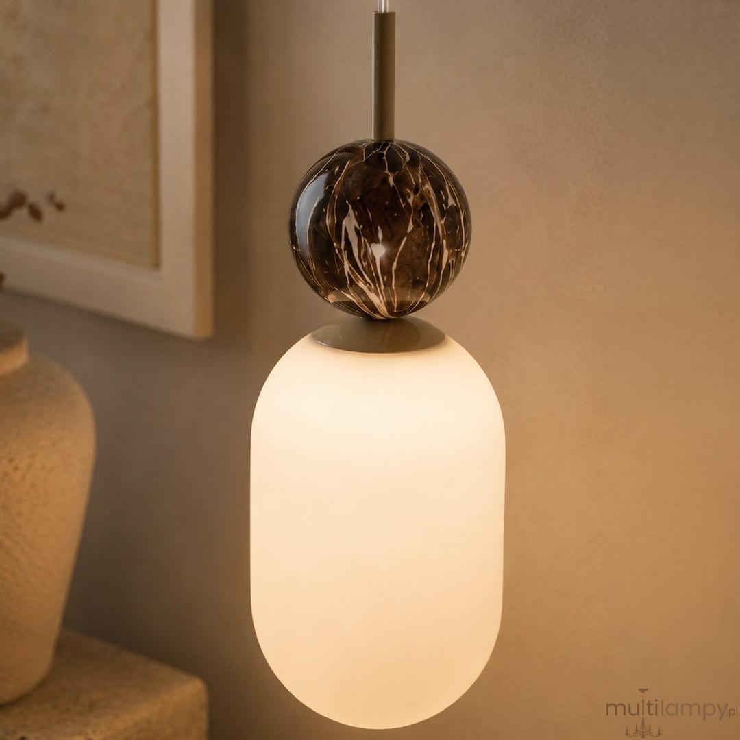 Crema lampa wisząca 3xE14 taupe MLP2813