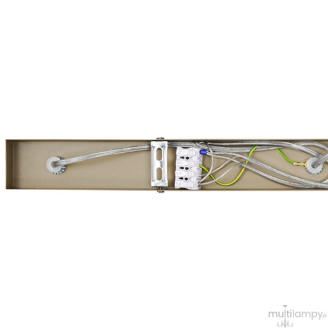 Crema lampa wisząca 3xE14 taupe MLP2813