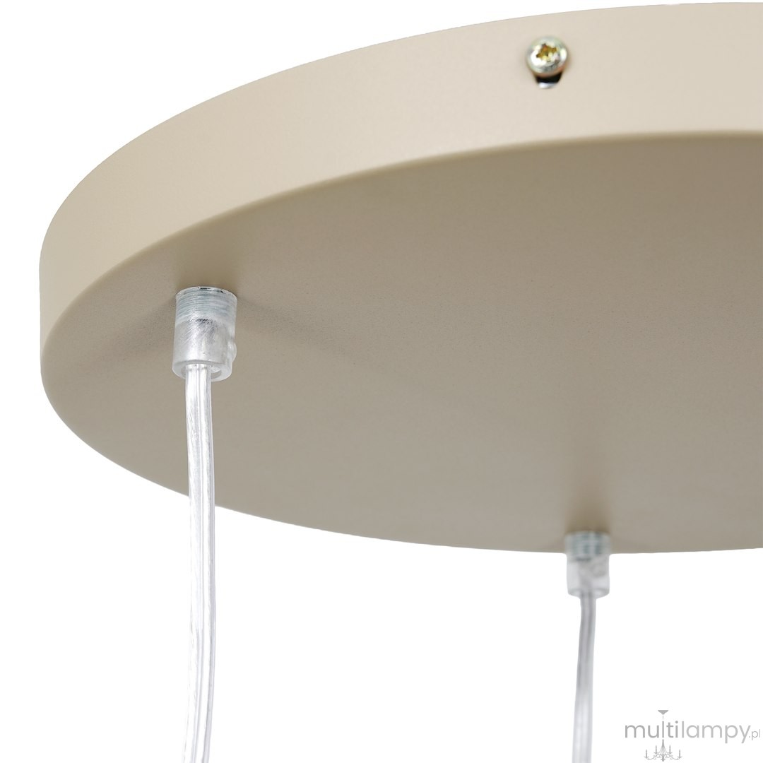 Crema lampa wisząca 3xE14 taupe MLP2814