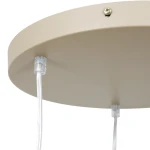 Crema lampa wisząca 3xE14 taupe MLP2814
