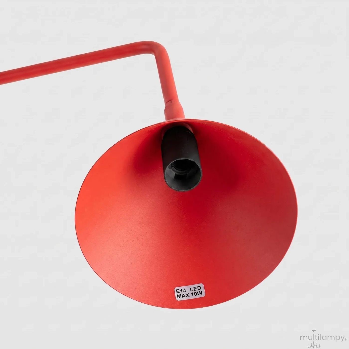 Nox lampa biurkowa E14 czerwona SL.2578