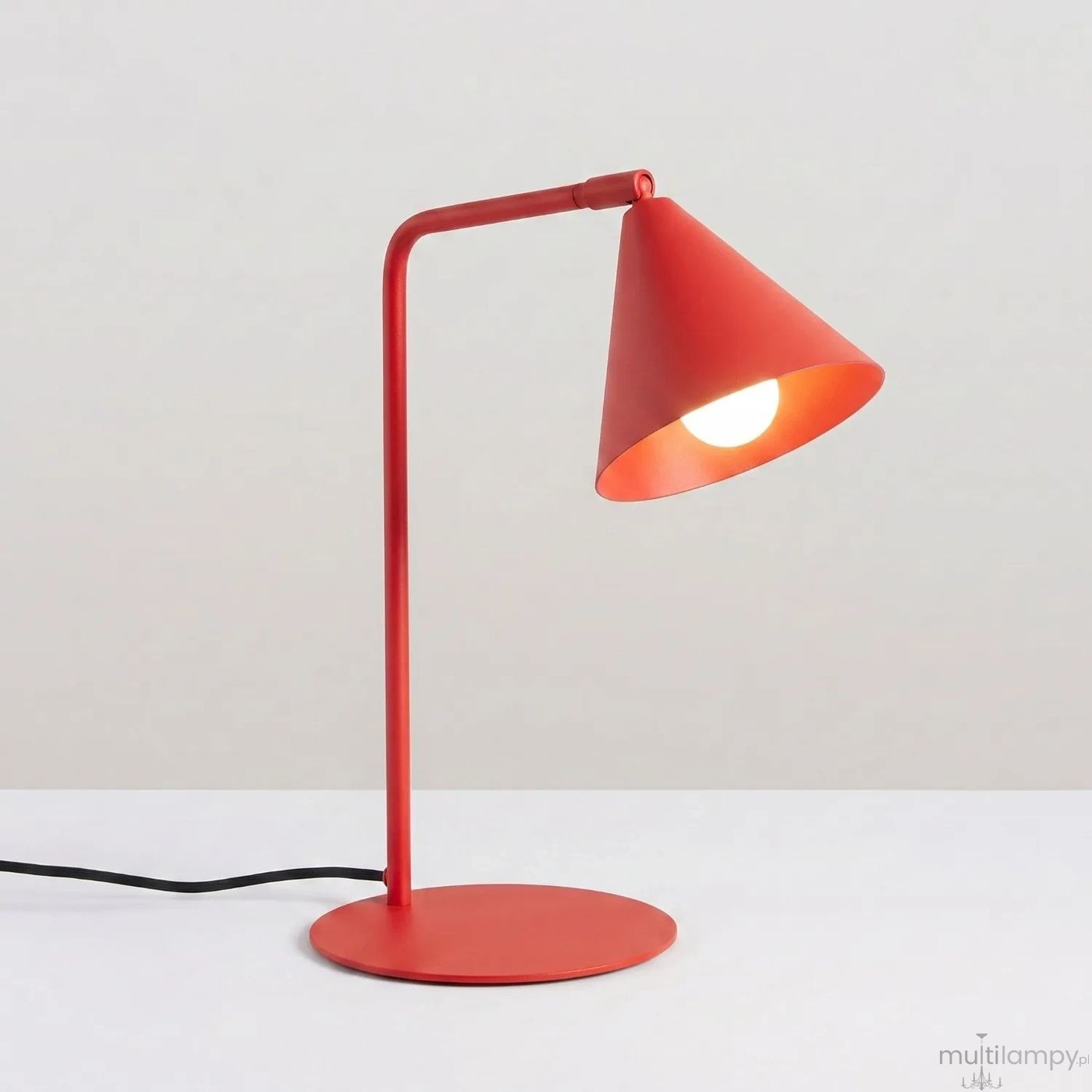 Nox lampa biurkowa E14 czerwona SL.2578