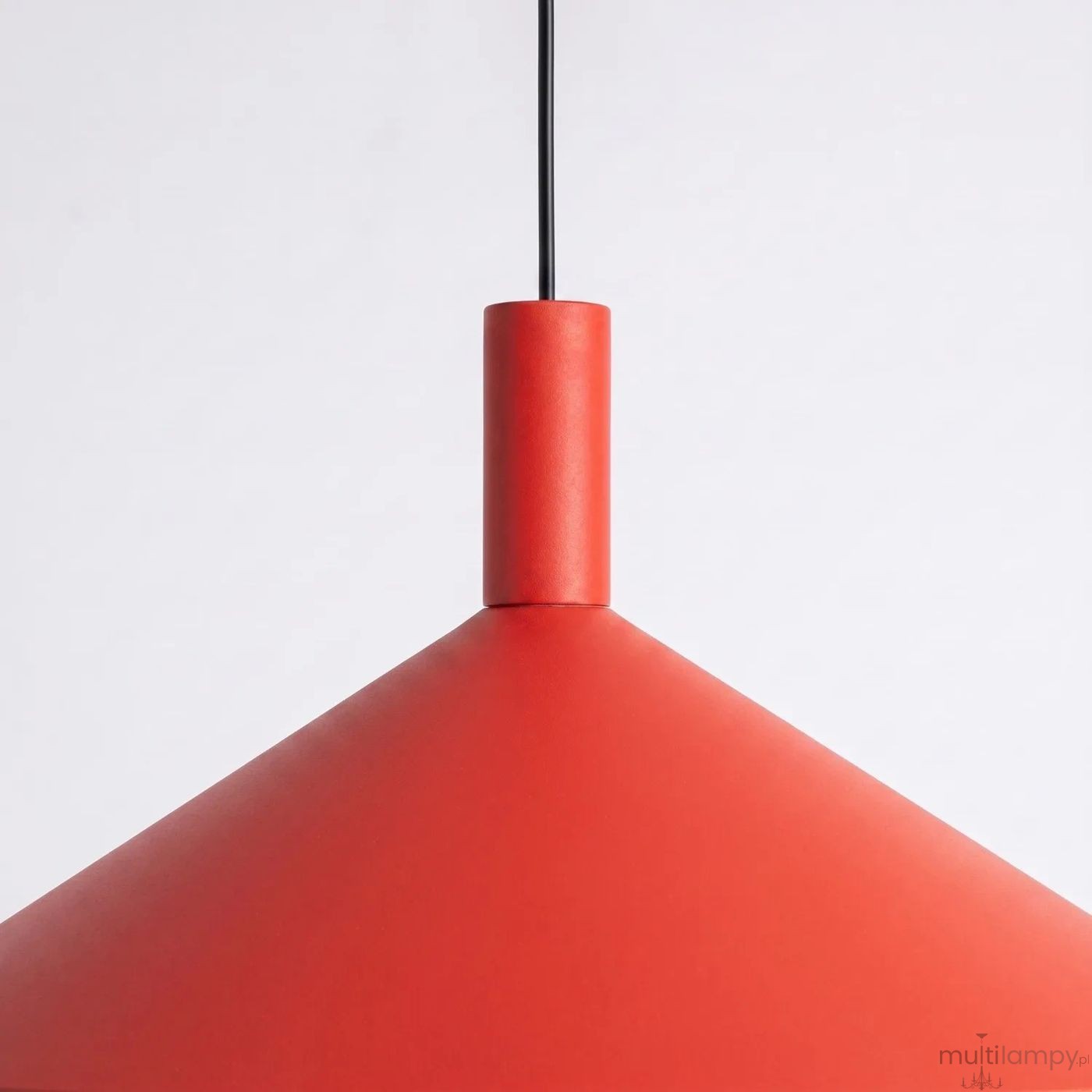 Nox D40 lampa wisząca E27 czerwona SL.2548