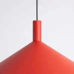 Nox D40 lampa wisząca E27 czerwona SL.2548