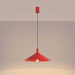 Nox D40 lampa wisząca E27 czerwona SL.2548