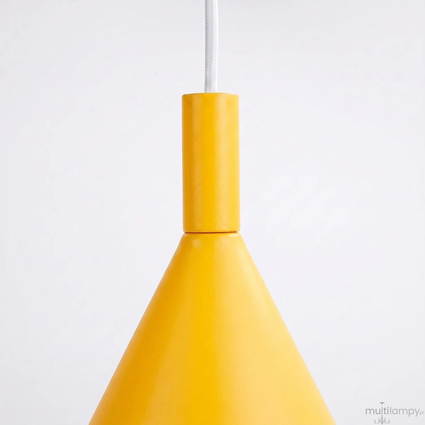 Nox D25 lampa wisząca E27 żółta SL.2532