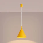 Nox D25 lampa wisząca E27 żółta SL.2532