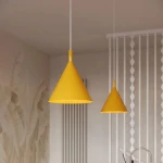 Nox D25 lampa wisząca E27 żółta SL.2532