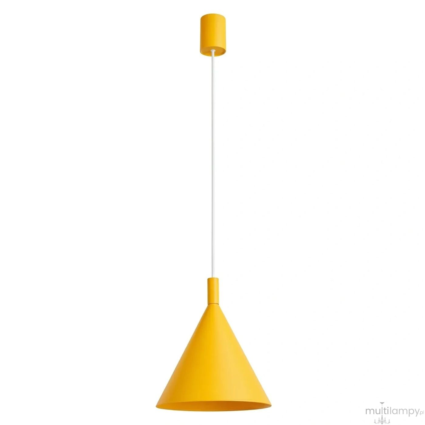 Nox D25 lampa wisząca E27 żółta SL.2532