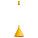 Nox D25 lampa wisząca E27 żółta SL.2532