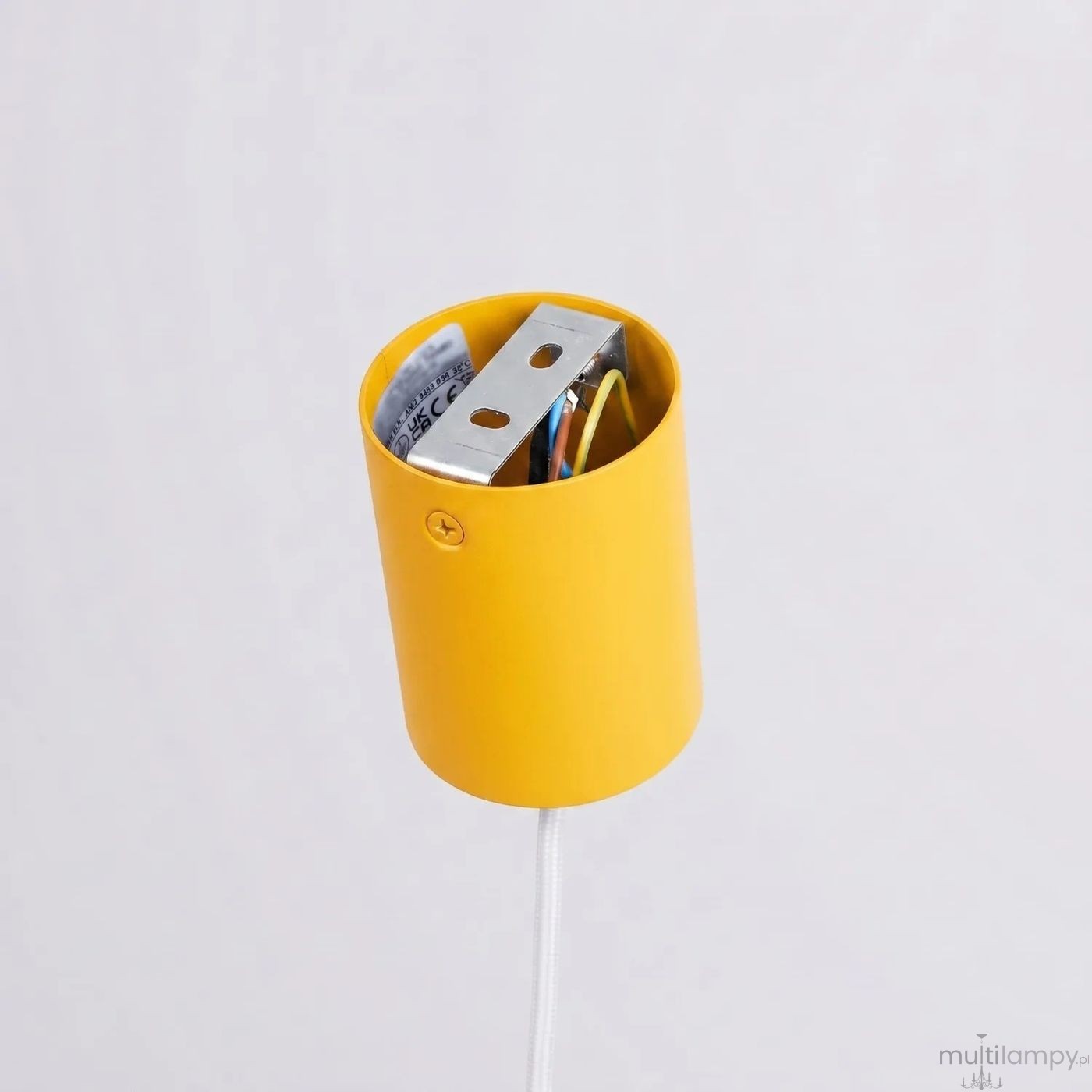 Nox D40 lampa wisząca E27 żółta SL.2547