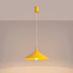 Nox D40 lampa wisząca E27 żółta SL.2547
