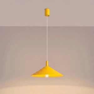 Nox D40 lampa wisząca E27 żółta SL.2547