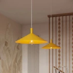 Nox D40 lampa wisząca E27 żółta SL.2547
