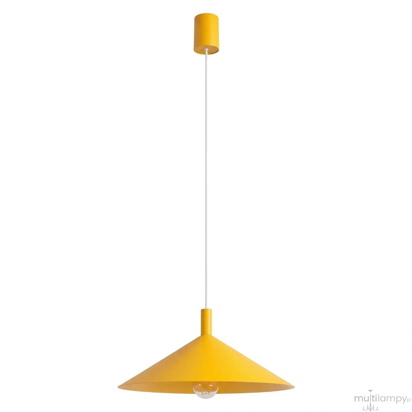 Nox D40 lampa wisząca E27 żółta SL.2547