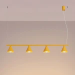 Nox 4L lampa wisząca 4xE14 żółta SL.2562