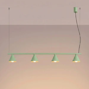 Nox 4L lampa wisząca 4xE14 szałwiowa SL.2561