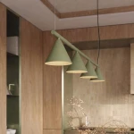 Nox 4L lampa wisząca 4xE14 szałwiowa SL.2561