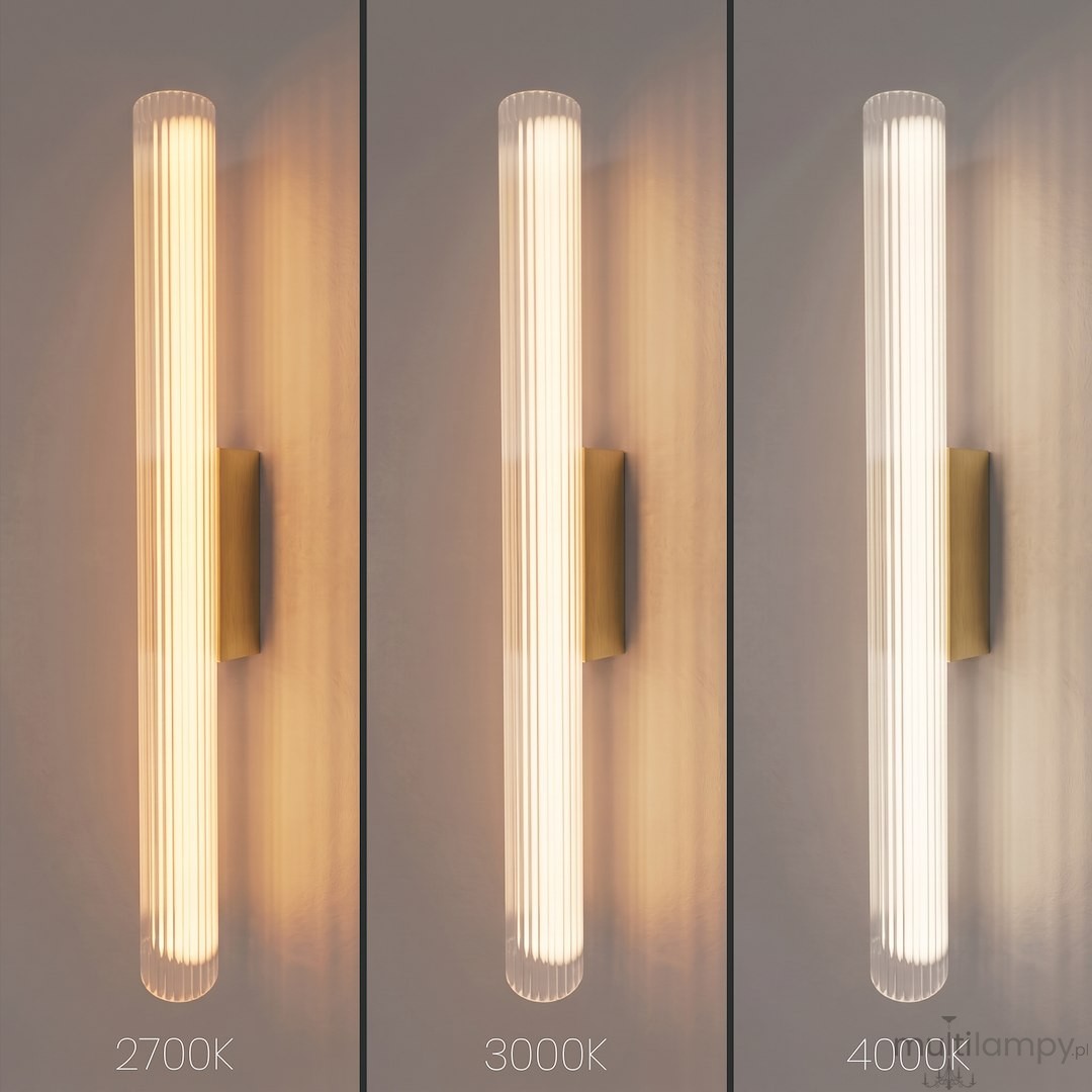 Trivia H60 kinkiet LED 11W CCT IP44 złoty ML2726