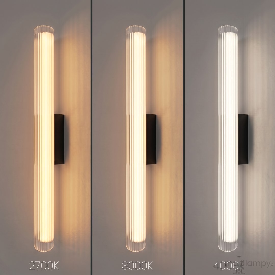 Trivia H60 kinkiet LED 11W CCT IP44 czarny ML2725