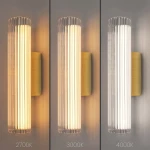 Trivia H30 kinkiet LED 6W CCT IP44 złoty ML2723