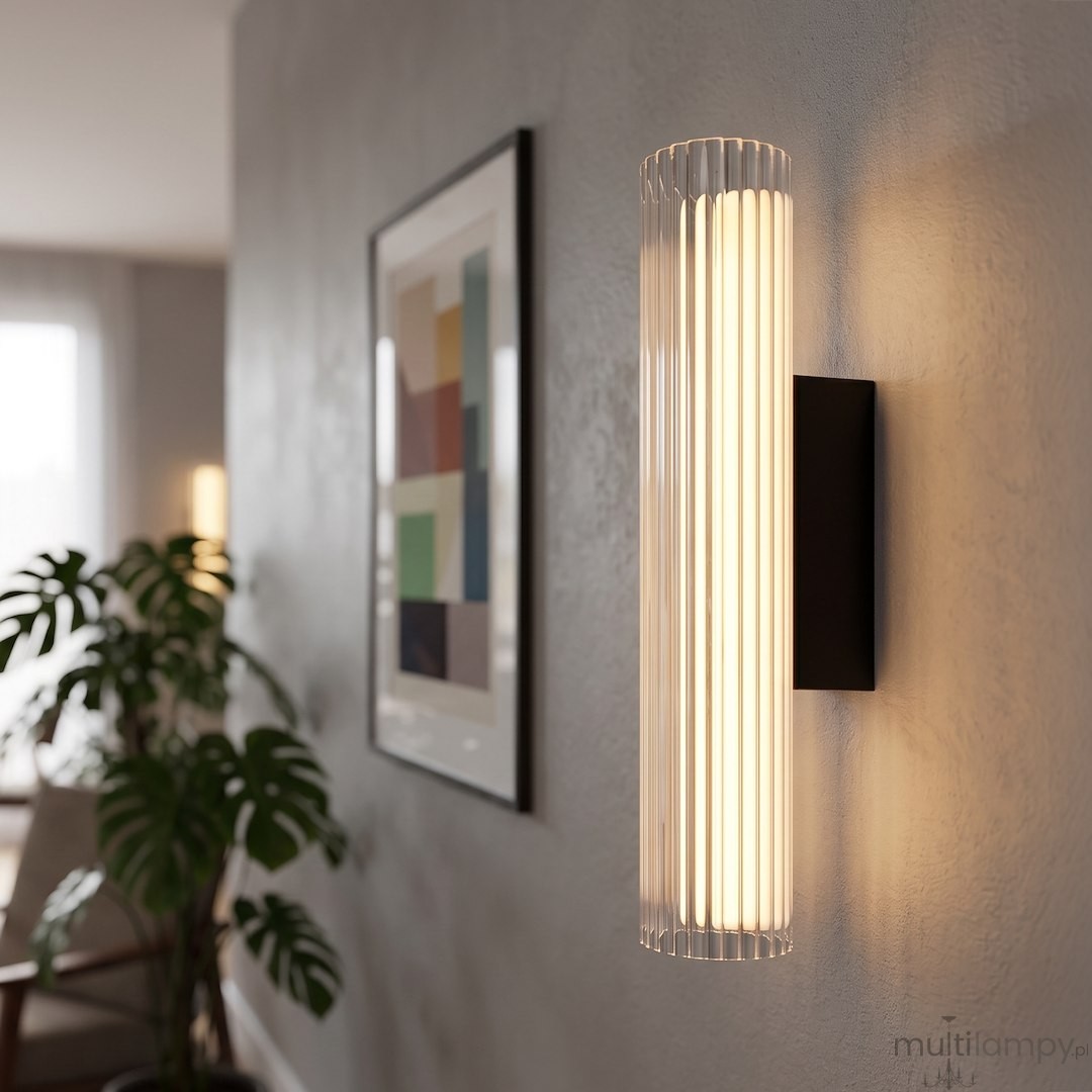 Trivia H30 kinkiet LED 6W CCT IP44 czarny ML2722