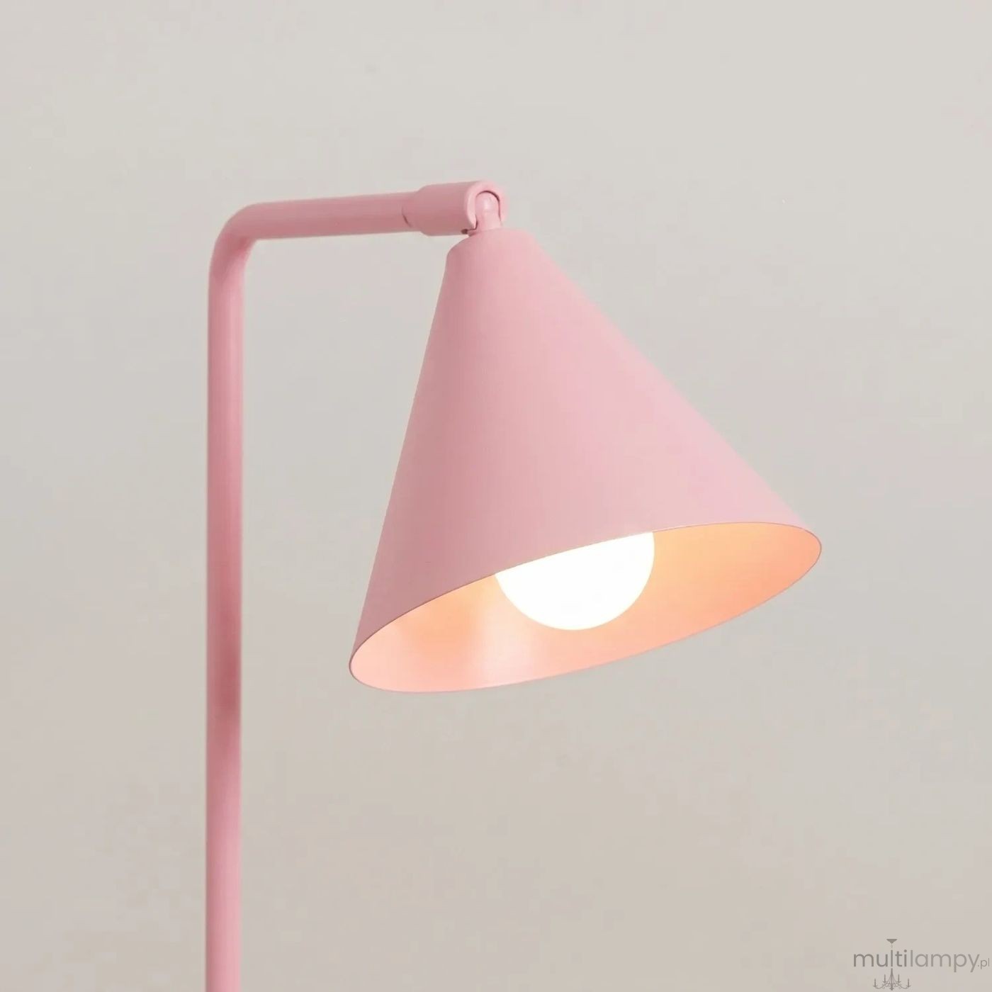 Nox lampa biurkowa E14 różowa SL.2575