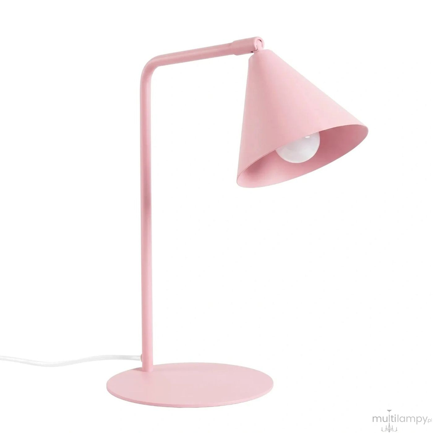 Nox lampa biurkowa E14 różowa SL.2575