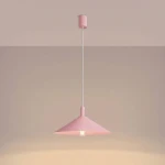 Nox D40 lampa wisząca E27 różowa SL.2545