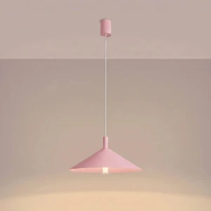 Nox D40 lampa wisząca E27 różowa SL.2545