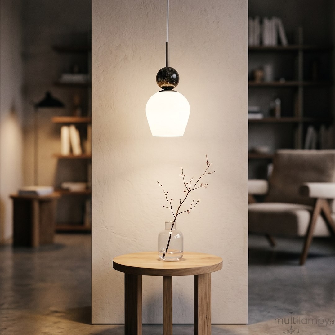 Carrara lampa wisząca 1xE14 taupe MLP2808