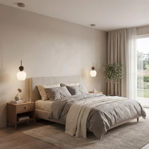 Carrara lampa wisząca 1xE14 taupe MLP2808