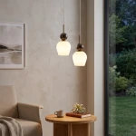 Carrara lampa wisząca 1xE14 taupe MLP2808