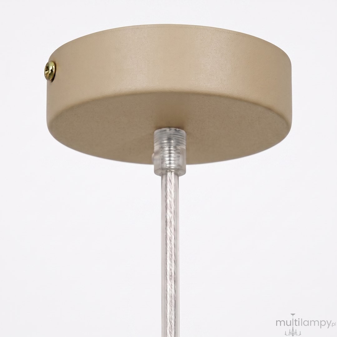 Carrara lampa wisząca 1xE14 taupe MLP2808
