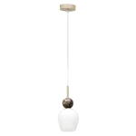 Carrara lampa wisząca 1xE14 taupe MLP2808