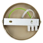 Carrara lampa wisząca 1xE14 taupe MLP2808