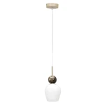 Carrara lampa wisząca 1xE14 taupe MLP2808