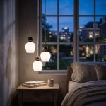 Carrara lampa wisząca 3xE14 taupe MLP2810