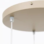 Carrara lampa wisząca 3xE14 taupe MLP2810