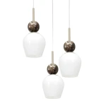 Carrara lampa wisząca 3xE14 taupe MLP2810