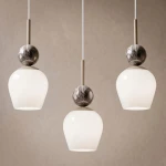 Carrara lampa wisząca 3xE14 taupe MLP2809