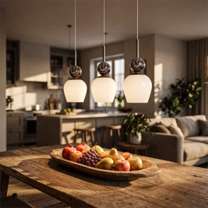 Carrara lampa wisząca 3xE14 taupe MLP2809