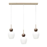 Carrara lampa wisząca 3xE14 taupe MLP2809