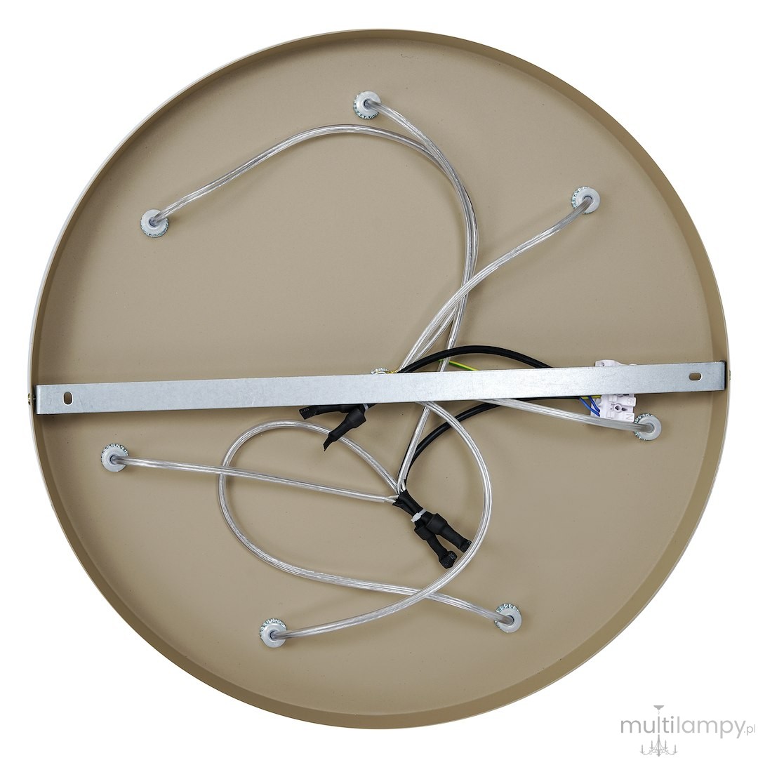 Carrara lampa wisząca 7xE14 taupe MLP2811
