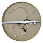 Carrara lampa wisząca 7xE14 taupe MLP2811
