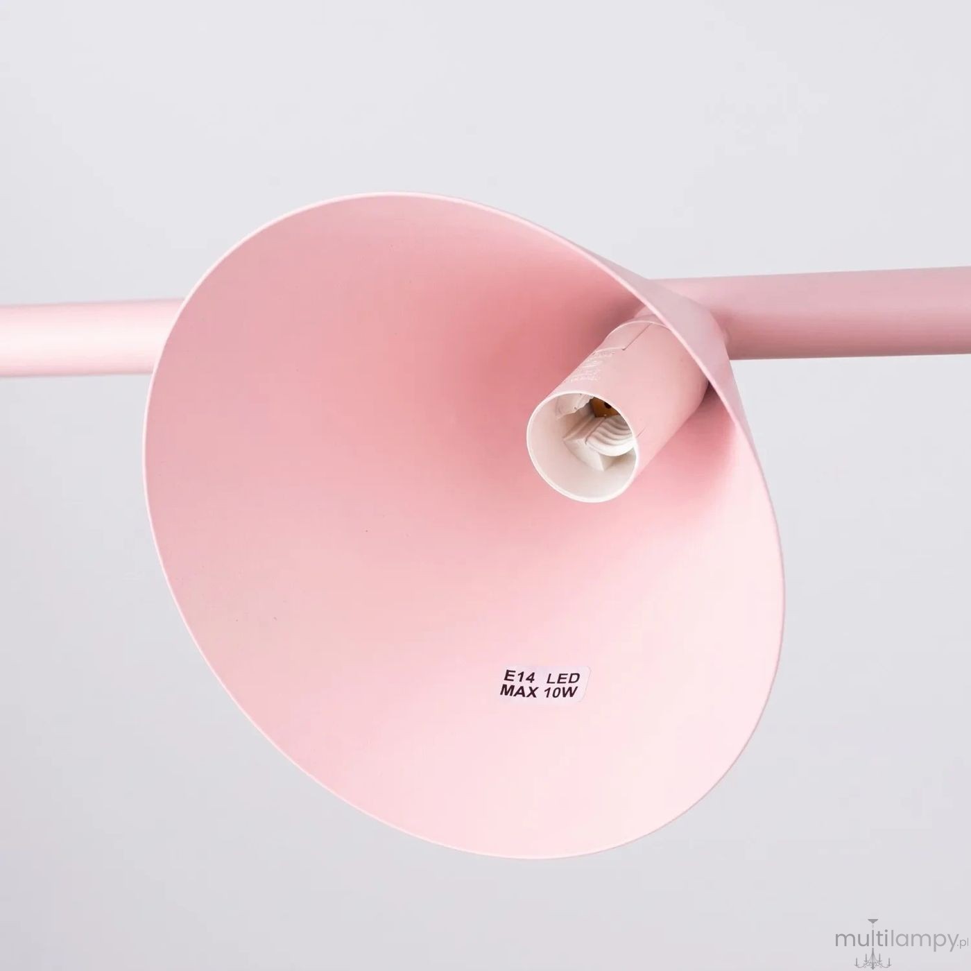 Nox 4L lampa wisząca 4xE14 różowa SL.2560