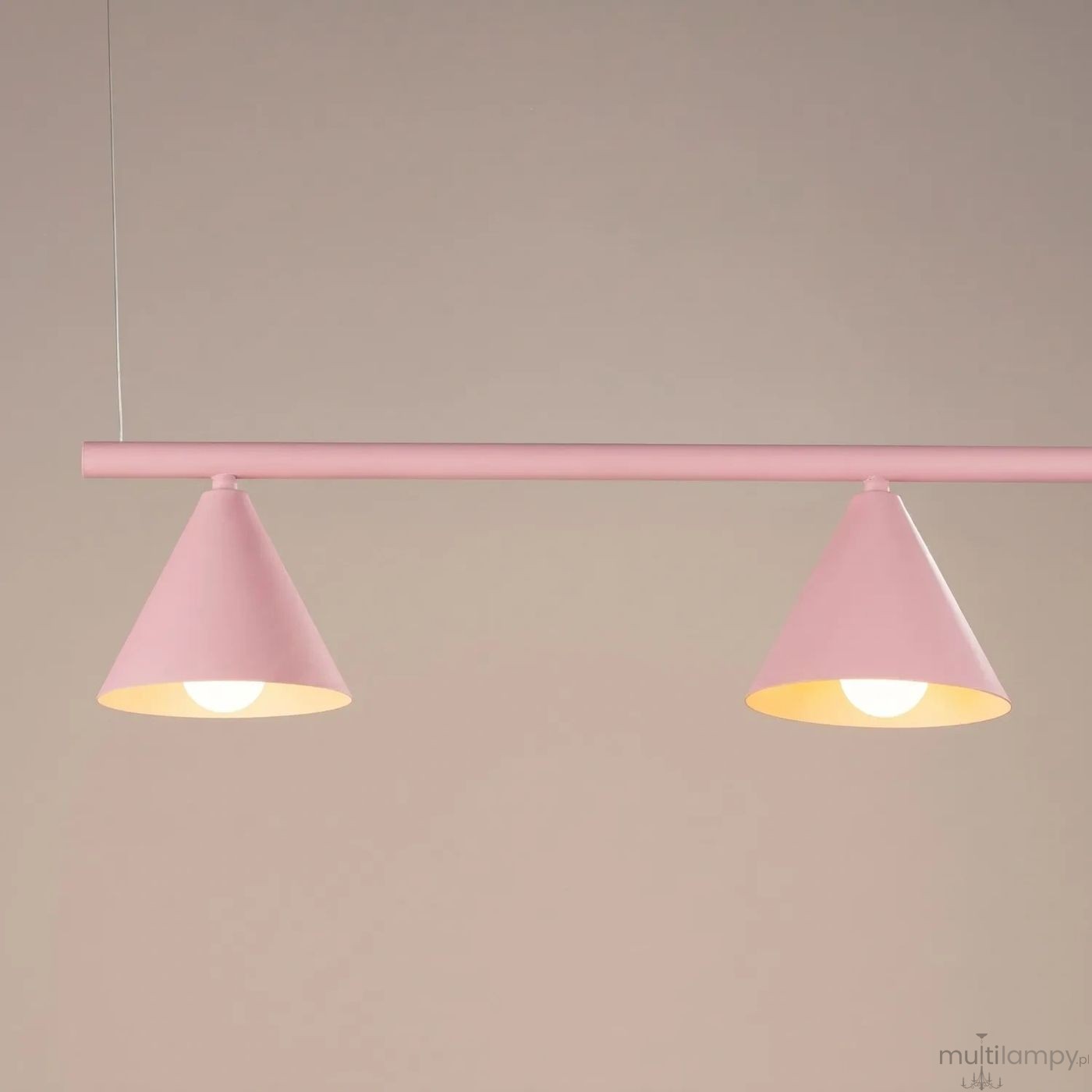 Nox 4L lampa wisząca 4xE14 różowa SL.2560